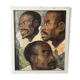Portrait oil on wood