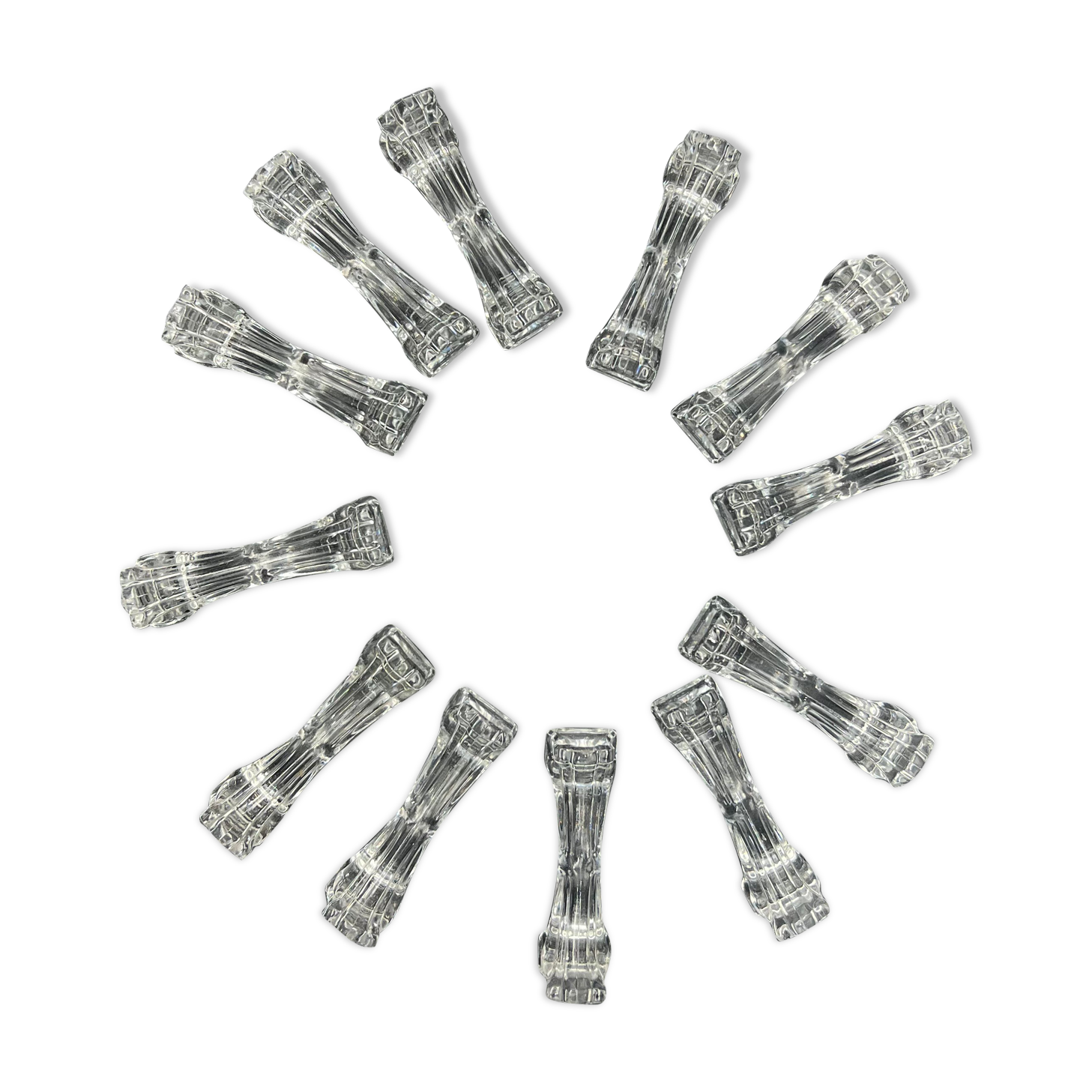 10 glass knife holders