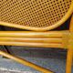 Rattan and caning headboard
