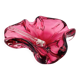 Murano Coupe Flavio Poli Sommerso Rubies & Original Pilon 17cm 1960