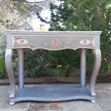 Decorated console