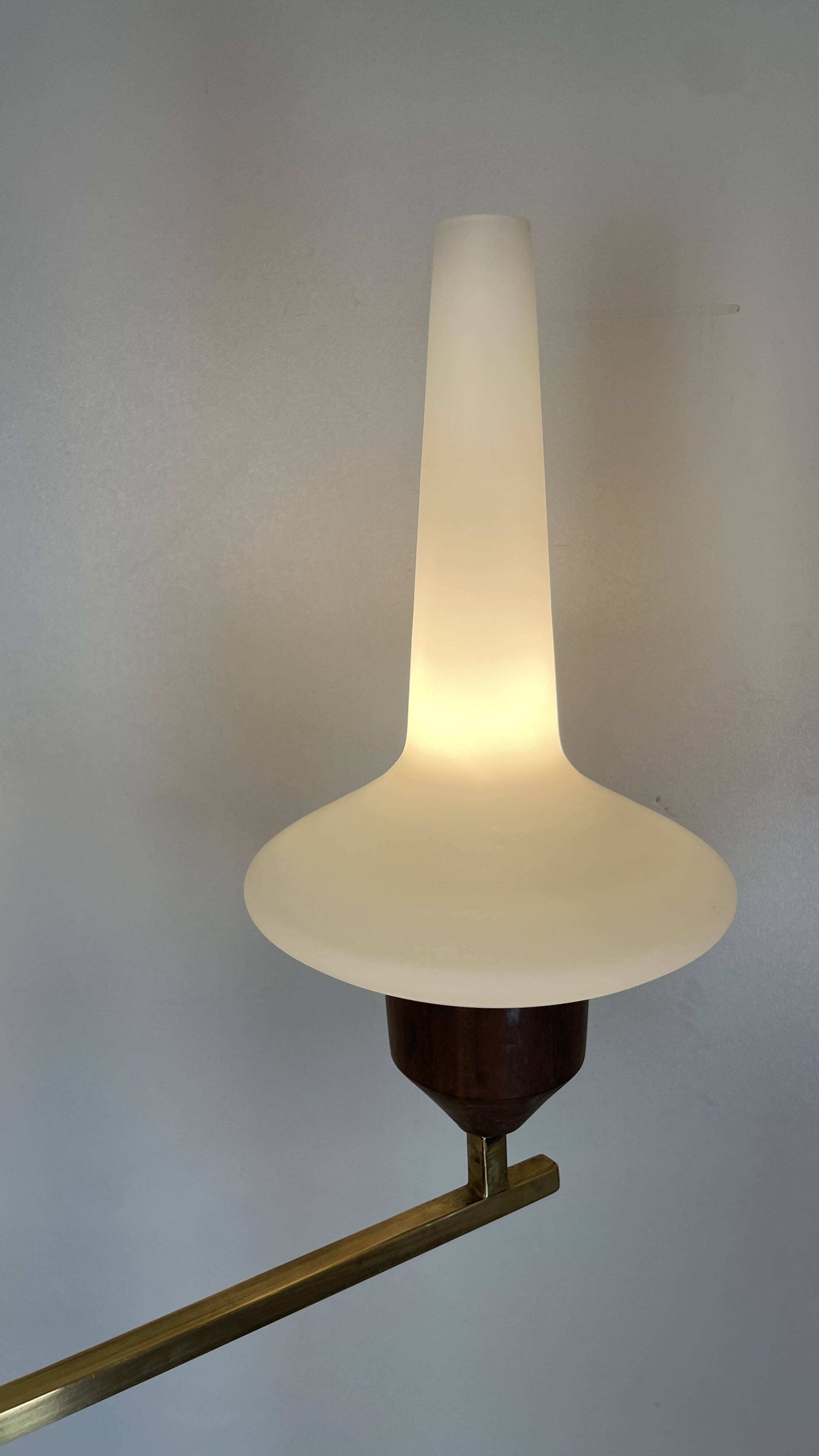 Mid-Century Floor Lamp att. To Stilnovo, 1950s