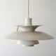 White PH 5 Pendant Light by Poul Henningsen