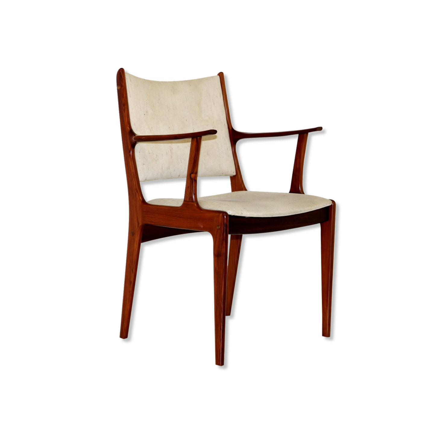 Rosewood armchair, Johannes Andersen, Uldum Møbelfabrik, Denmark, 1960