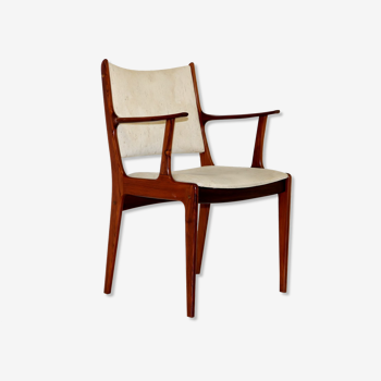 Fauteuil en palissandre, Johannes Andersen, Uldum Møbelfabrik, Danemark, 1960