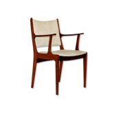 Fauteuil en palissandre, Johannes Andersen, Uldum Møbelfabrik, Danemark, 1960