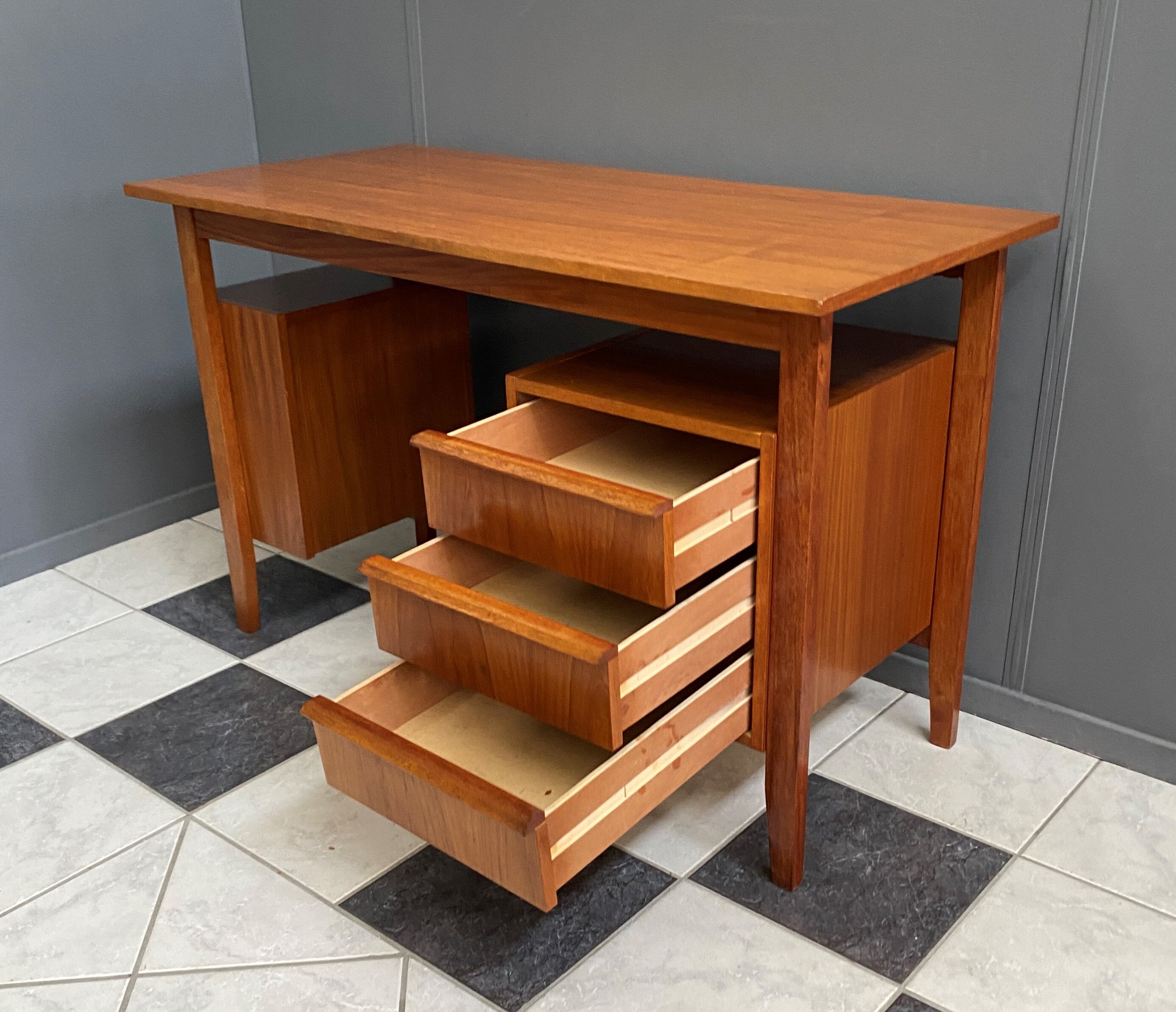 Wooden desk 1960s