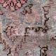 Vintage Turkish Oushak Rug 106x66 cm shabby carpet Ushak Region Small