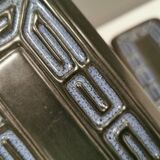 Two wall-mounted candlesticks by Danish Frank Ceramics 1970s.