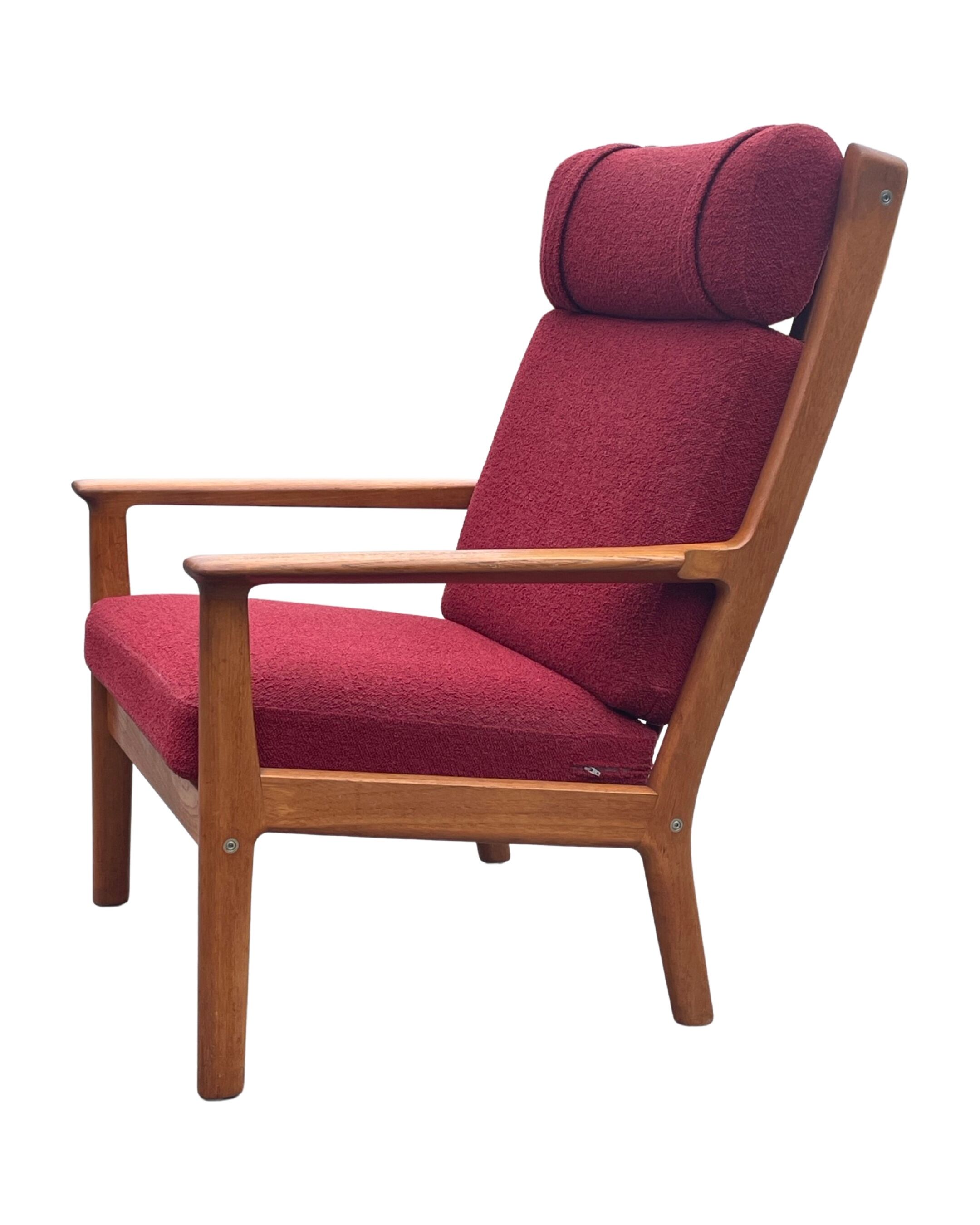 GE 265A oak chair by Hans J. Wegner for Getama