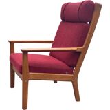 GE 265A oak chair by Hans J. Wegner for Getama