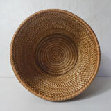 large straw basket banneton folk art