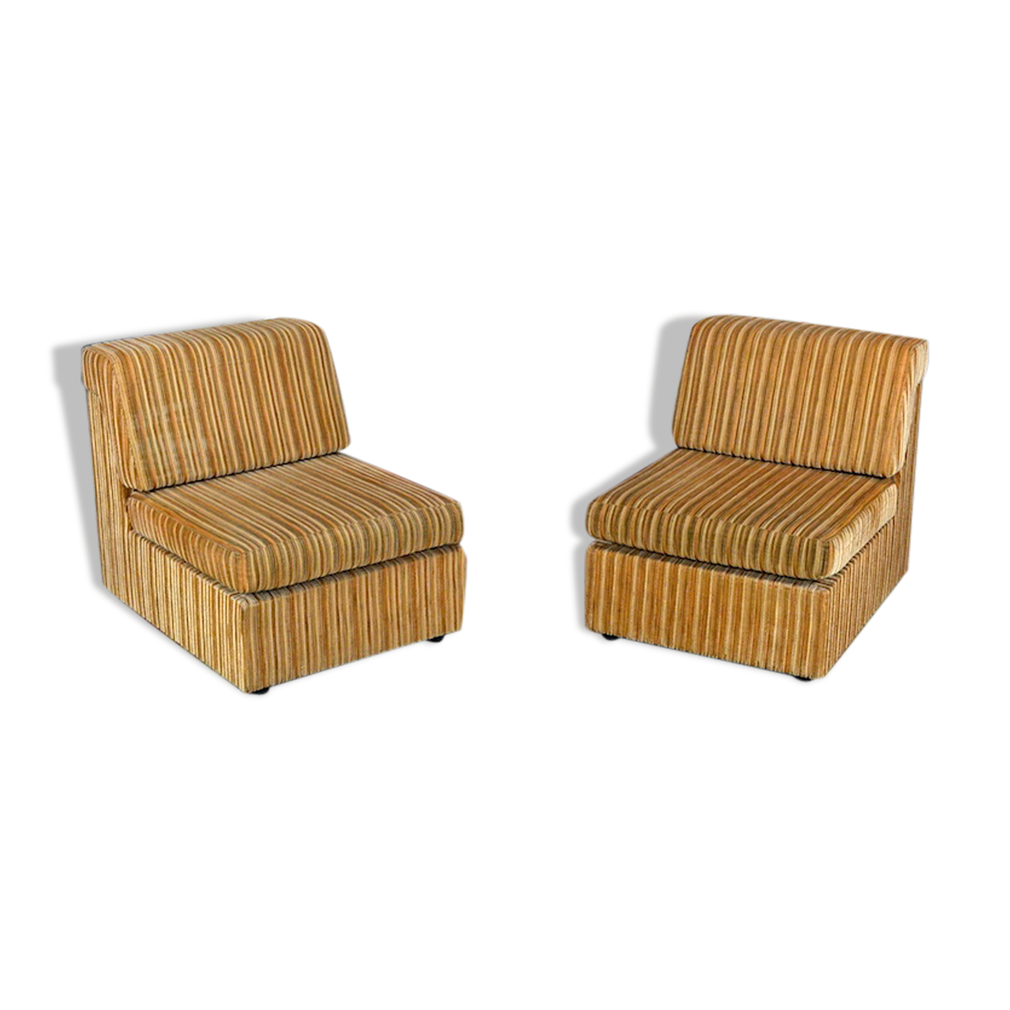 Pair of vintage armchairs 1970s