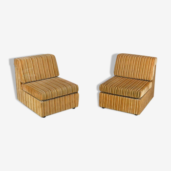 Pair of vintage armchairs 1970s
