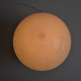 Glass table lamp, by Štěpán Tabera for OPP Jihlava, 1970s.