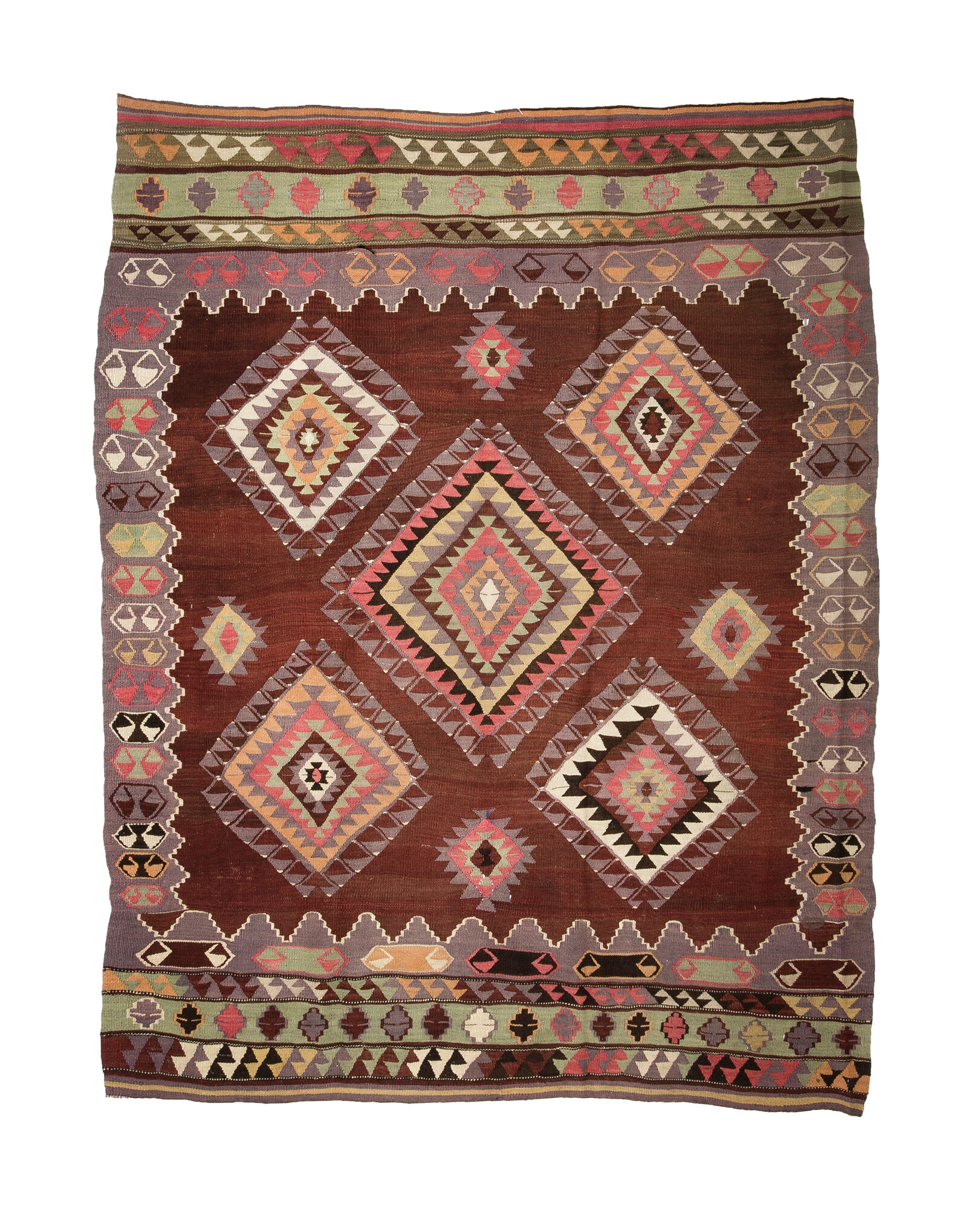Tapis turc kilim 184x167 cm