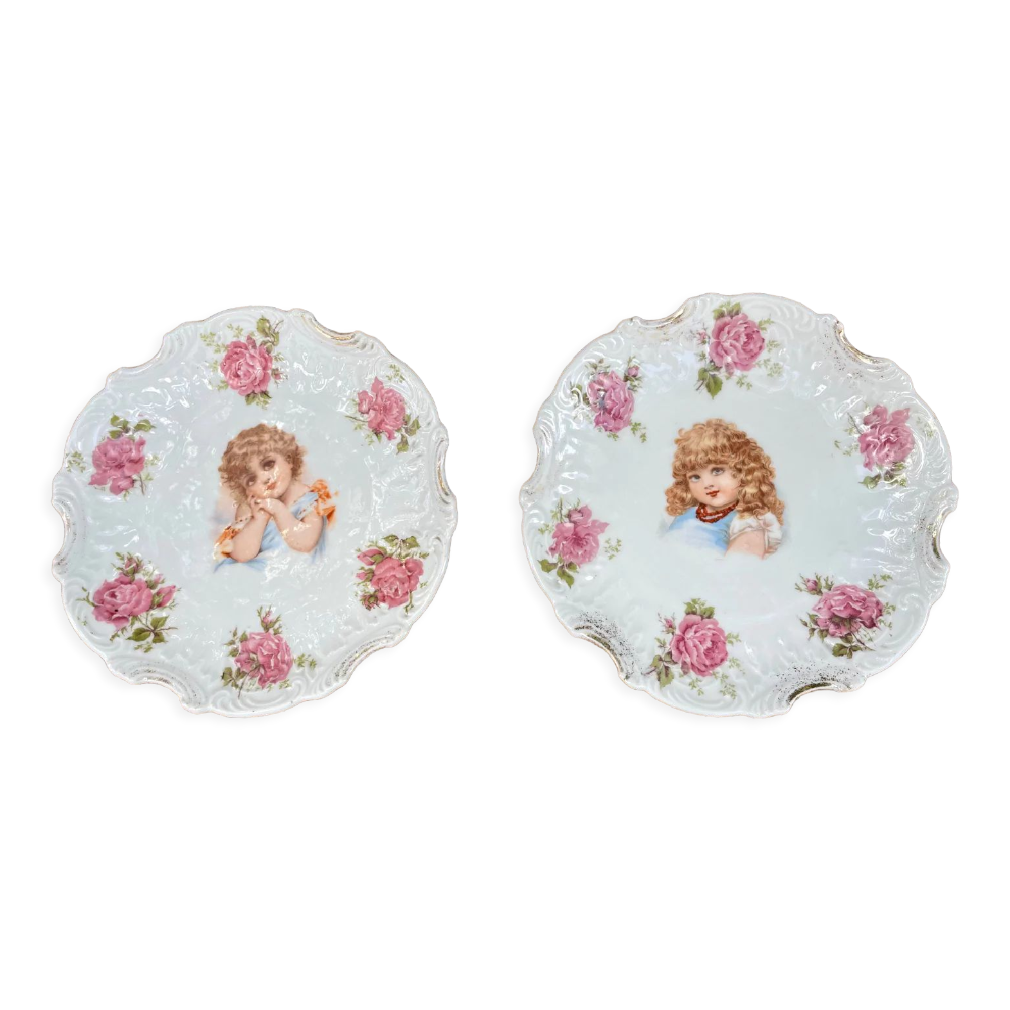 Two plates Brittania Karksbad Austria