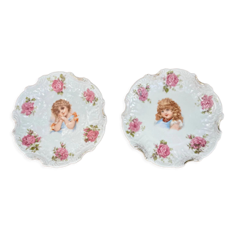 Two plates Brittania Karksbad Austria