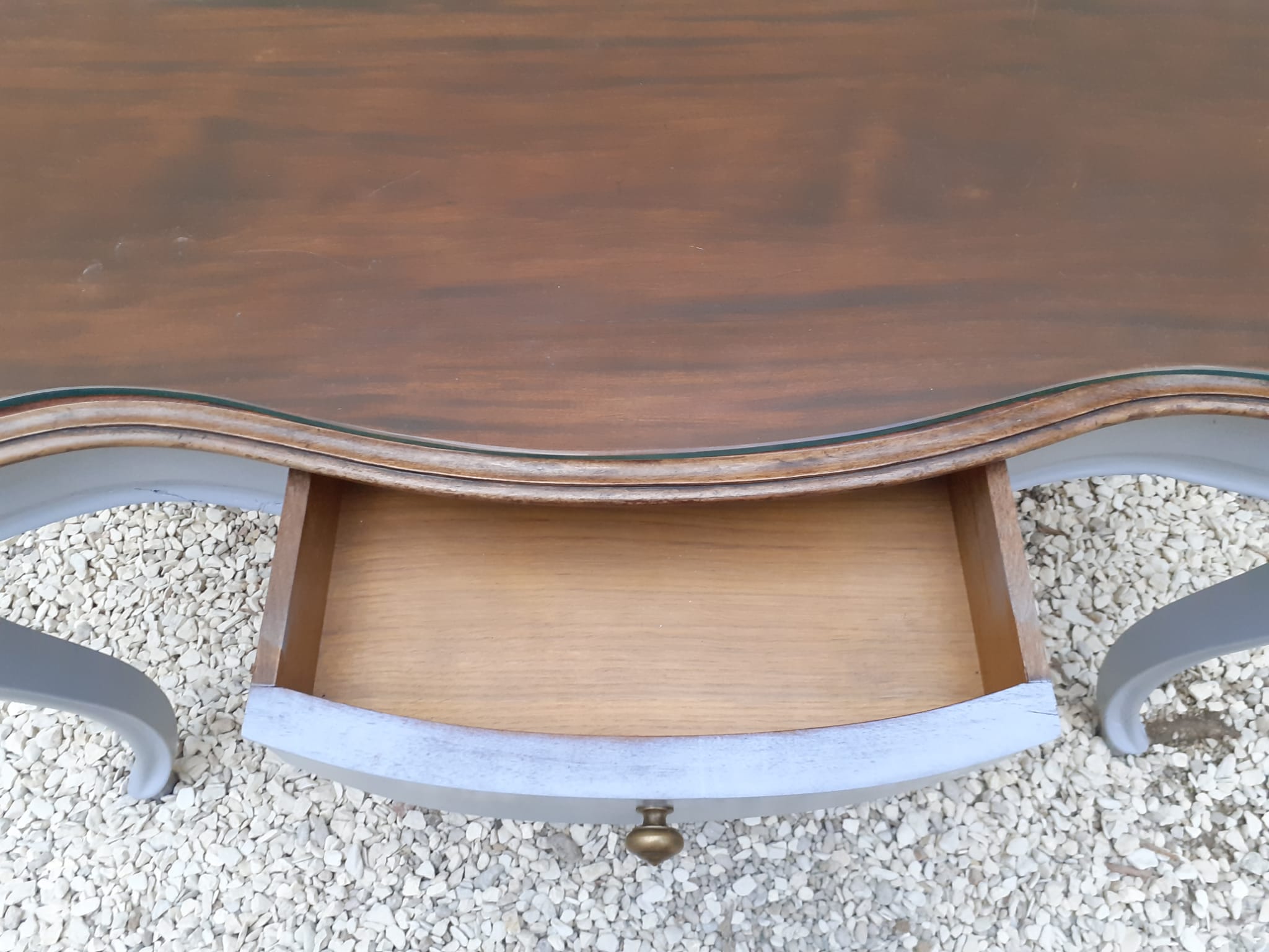 Rosewood desk table XIX century
