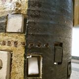 Set of 2 Ceramic Large Floor or Table Lamps by Georges Pelletier for Accolay, France 1960s