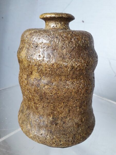 Ceramic era 1970s Japanese vase signed