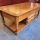Cocktail coffee table in cherry wood