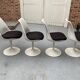 4 Saarinen knoll tulip chairs