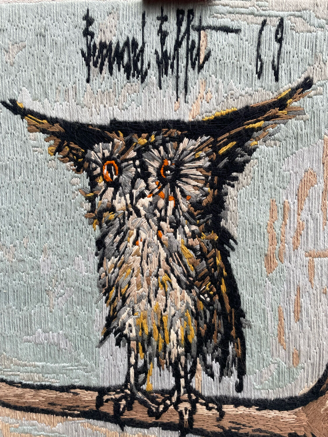 Tapestry The owl