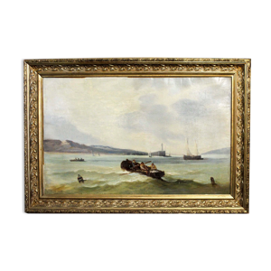Huile sur toile École Italienne
