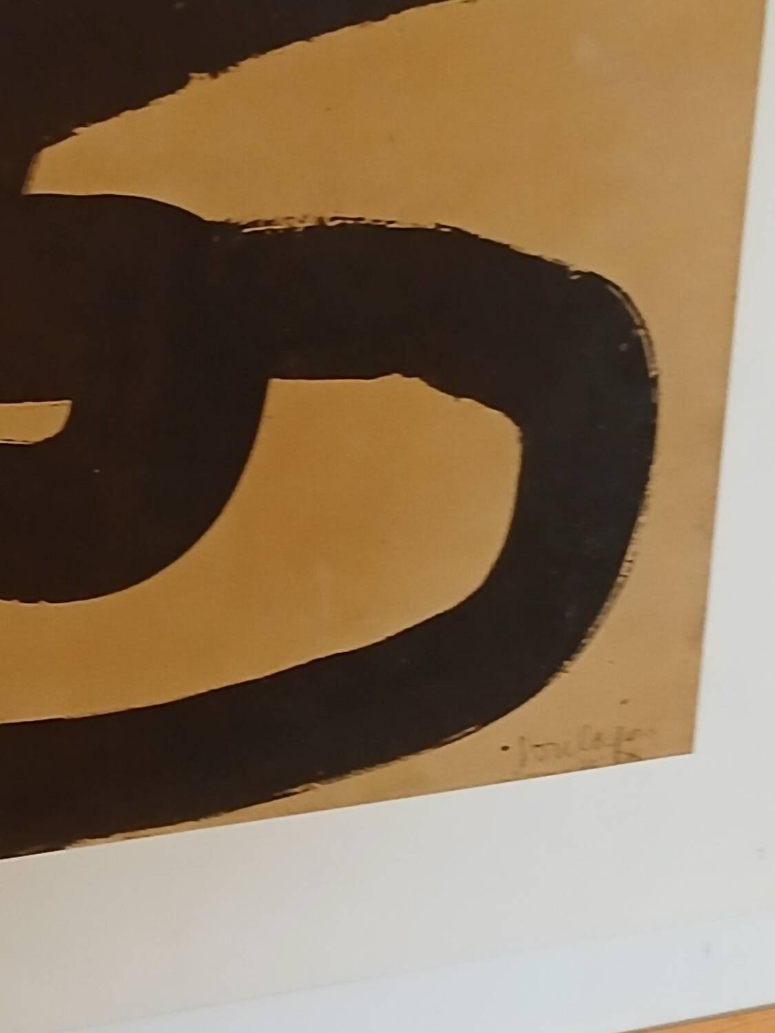 Pierre Soulages after painting 1947