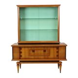 Vintage Display Cabinet Scandinavian Style 50s Rockabilly