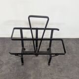 Wrought iron magazine rack