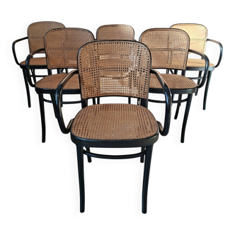 Poltroncina Modello 811 "Prague" Design Ispirazione Thonet (Anni '90)