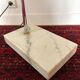 Lampadaire Arc avec pied en marbre