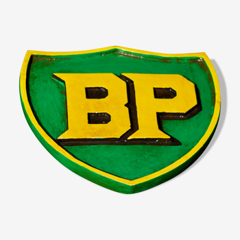 Automobilia: Extremely rare Advertising Plaster For the BP garage sign (1970-80's)