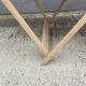 Wooden upholstery table