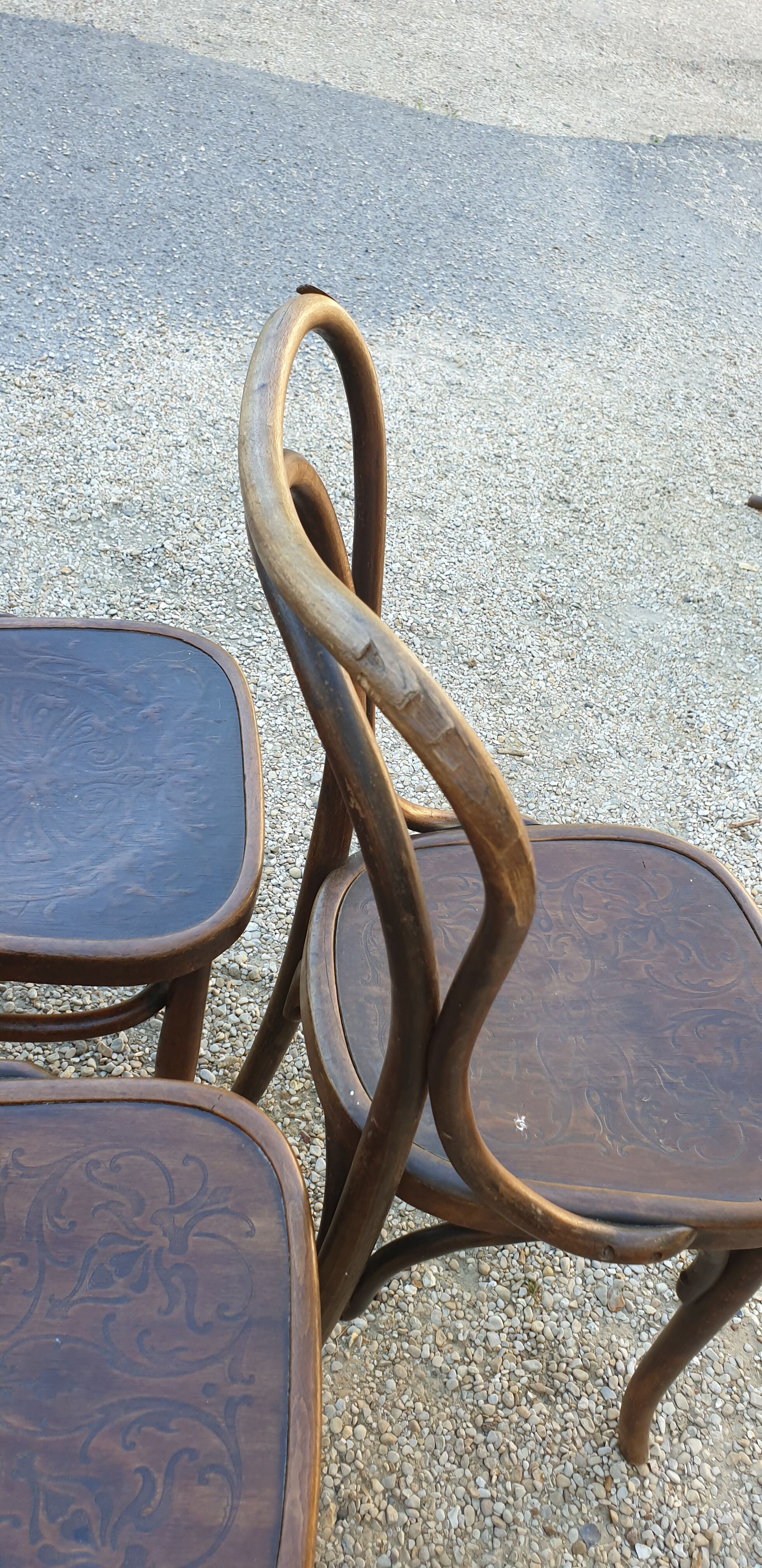 10 chaises Jacob & Joseph Kohn en bois courbé 1900