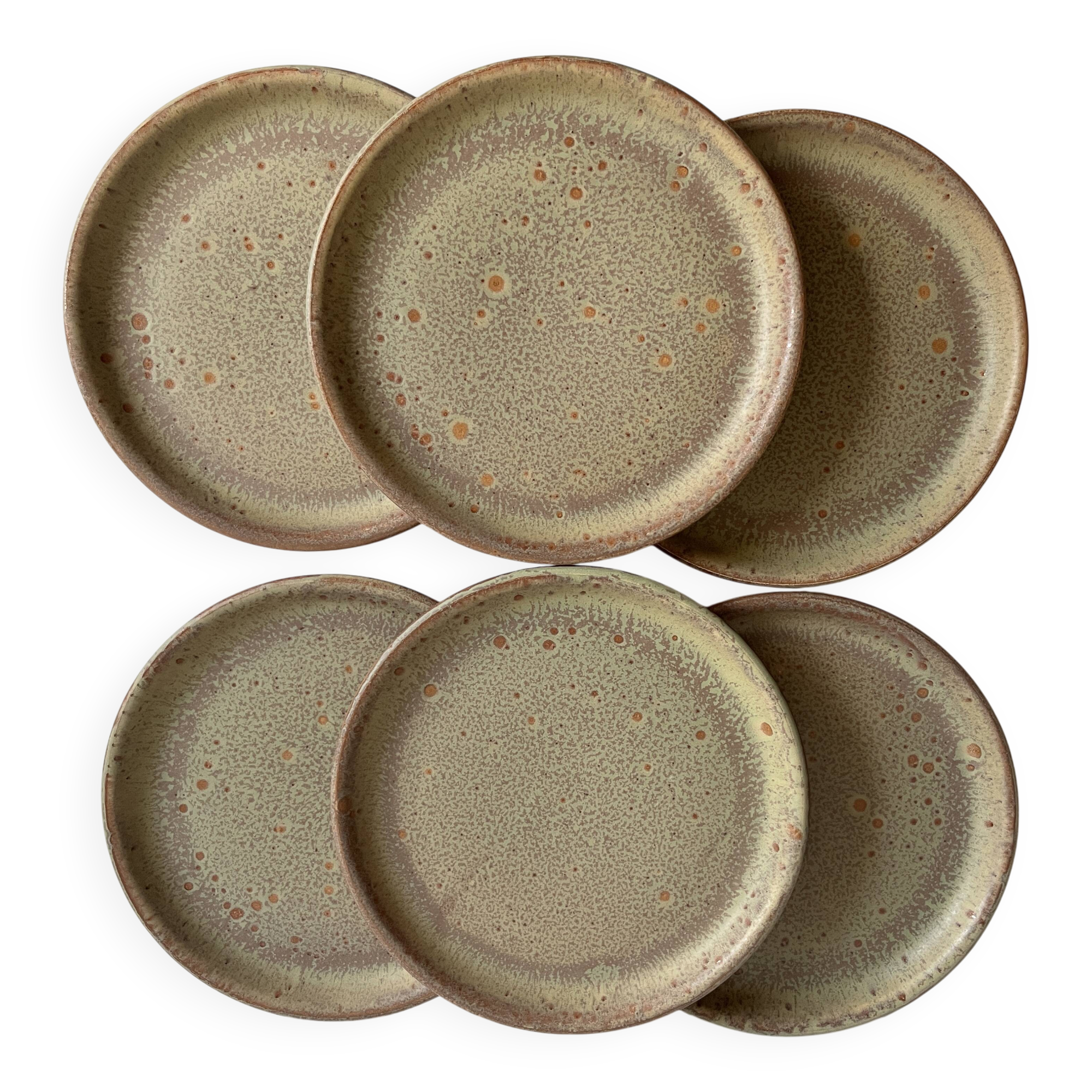 Stoneware dessert plate