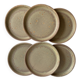 Stoneware dessert plate