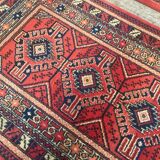 Vintage Samarkand rug duo by Louis De Poortere