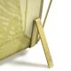 Compact yellow Mathieu Mategot 1960s magazine rack for Artimeta