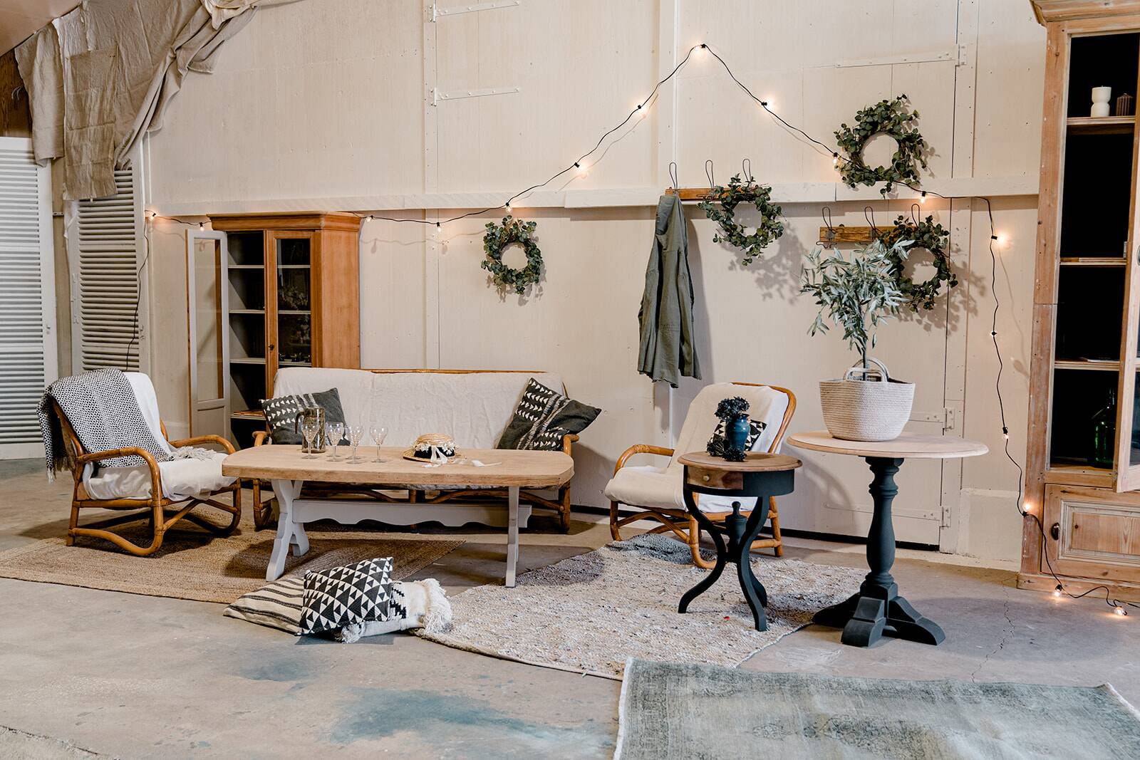 Vintage craft display case