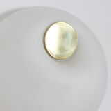 Opaline wall lamp, 1970s