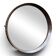 Miroir scandinave en Teck des années 60