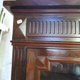 Parisian showcase in Walnut 1900