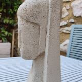 Sculpture tete de femme
