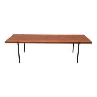 Table basse en teck du milieu du siècle