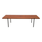 Table basse en teck du milieu du siècle