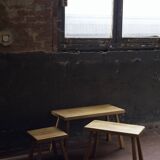 Set of Brutalist nesting tables
