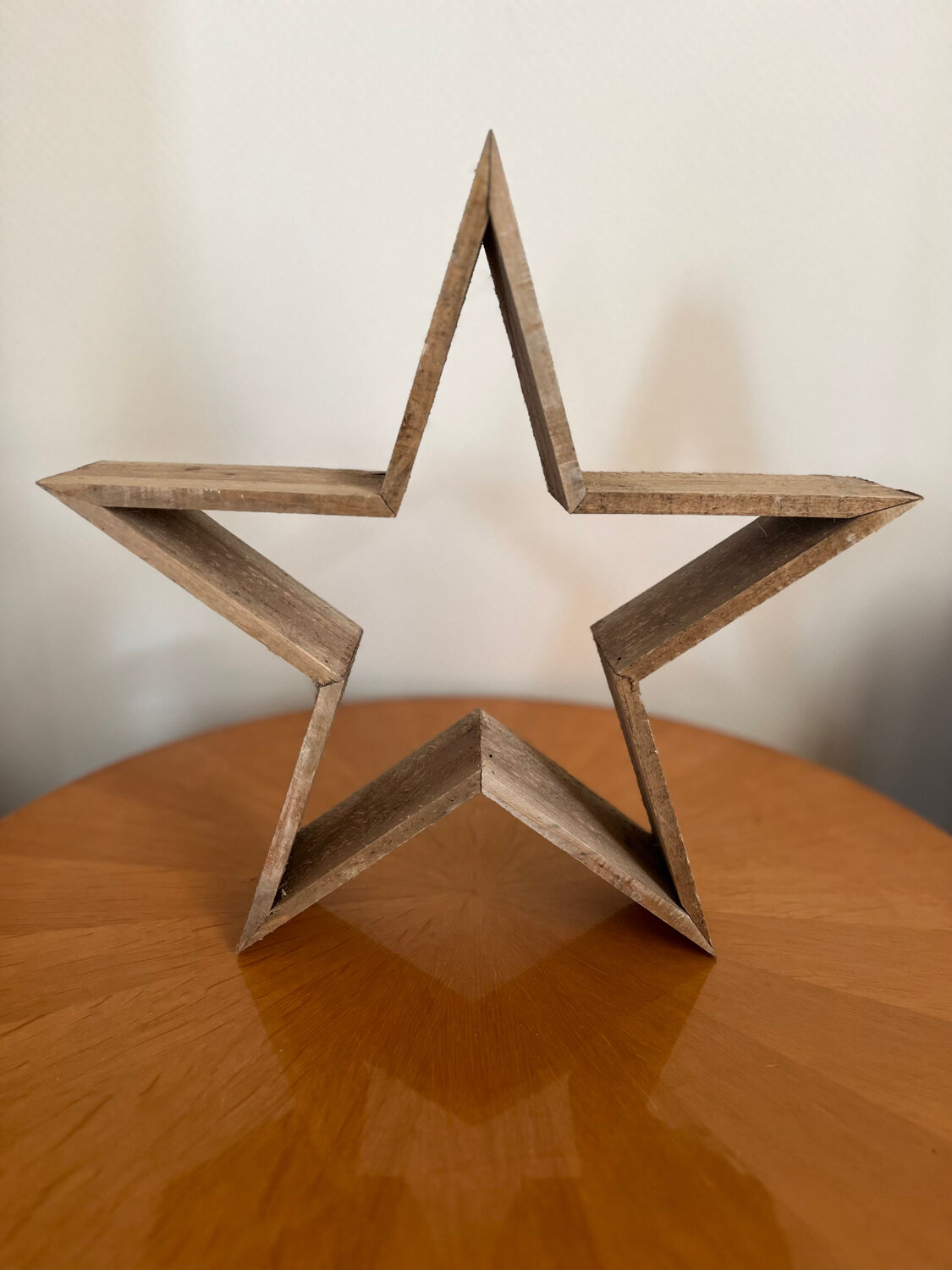 Old wooden star